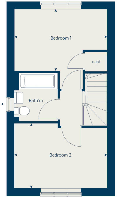 Broadnook Garden Village,
Leicester, 
LE7 4PN floorplan