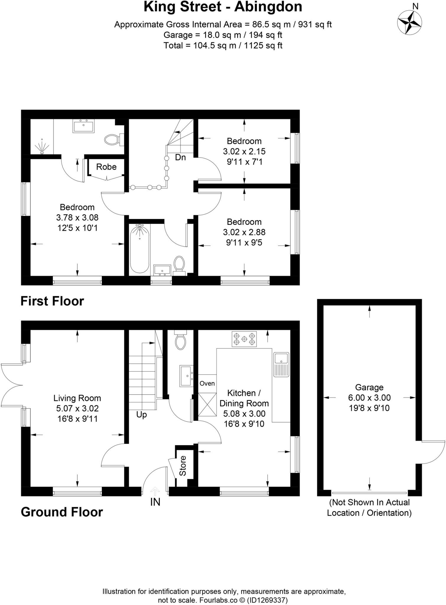 King Street, Abingdon, OX14 floorplan