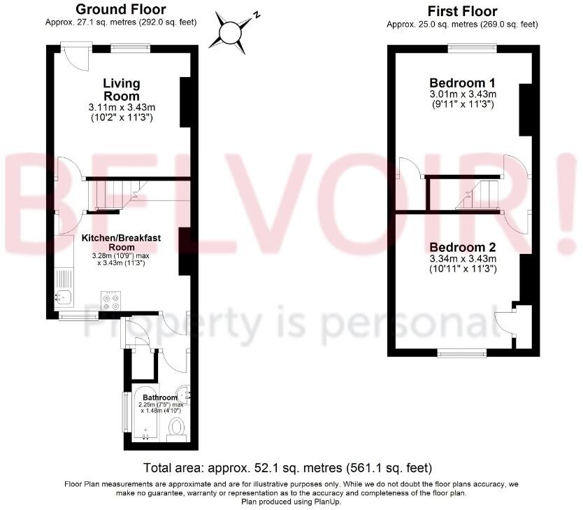 Rochdale Road, Tunbridge Wells, TN1 floorplan