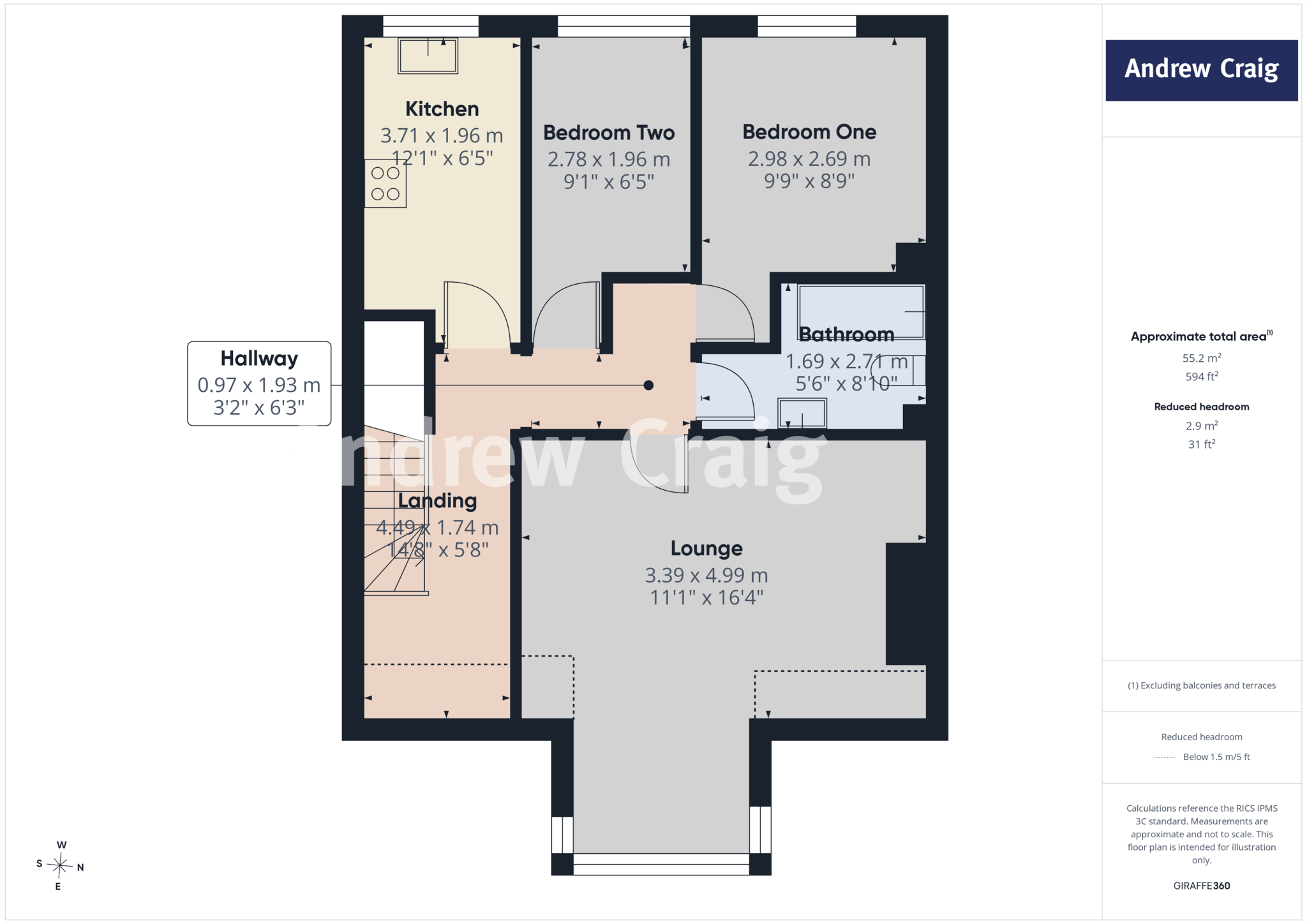 Flat D Roker Terrace , Sunderland floorplan