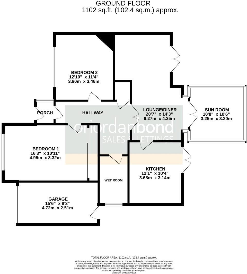 Booth Lane North, Boothville, Northampton NN3 floorplan