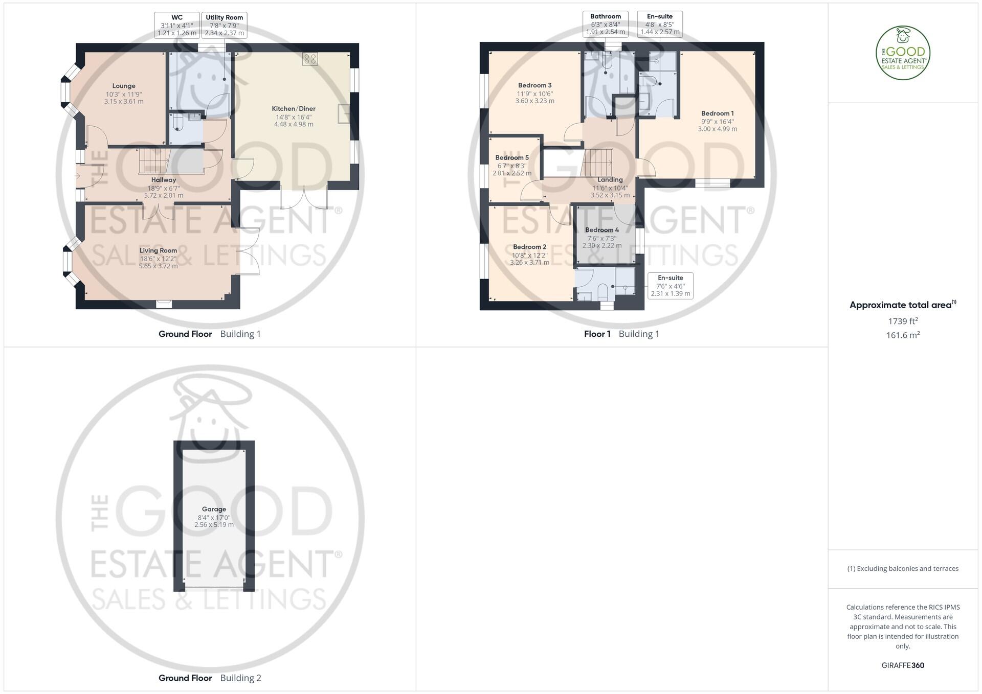 Waggoners Way, Hereford, HR2 6RJ floorplan