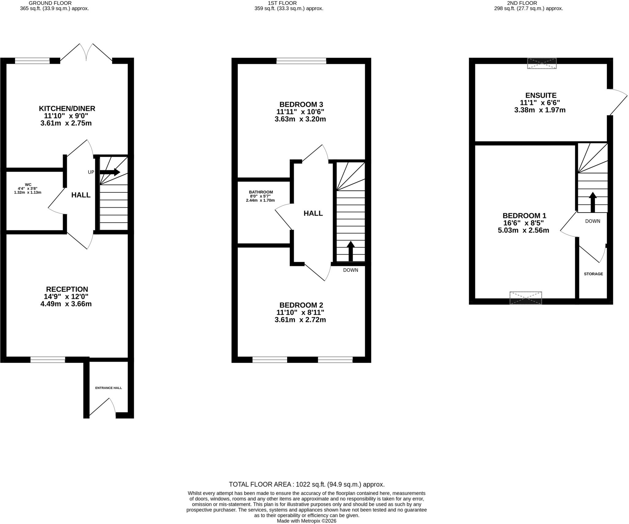 Yellowrattle Way, Philadelphia, DH4 floorplan
