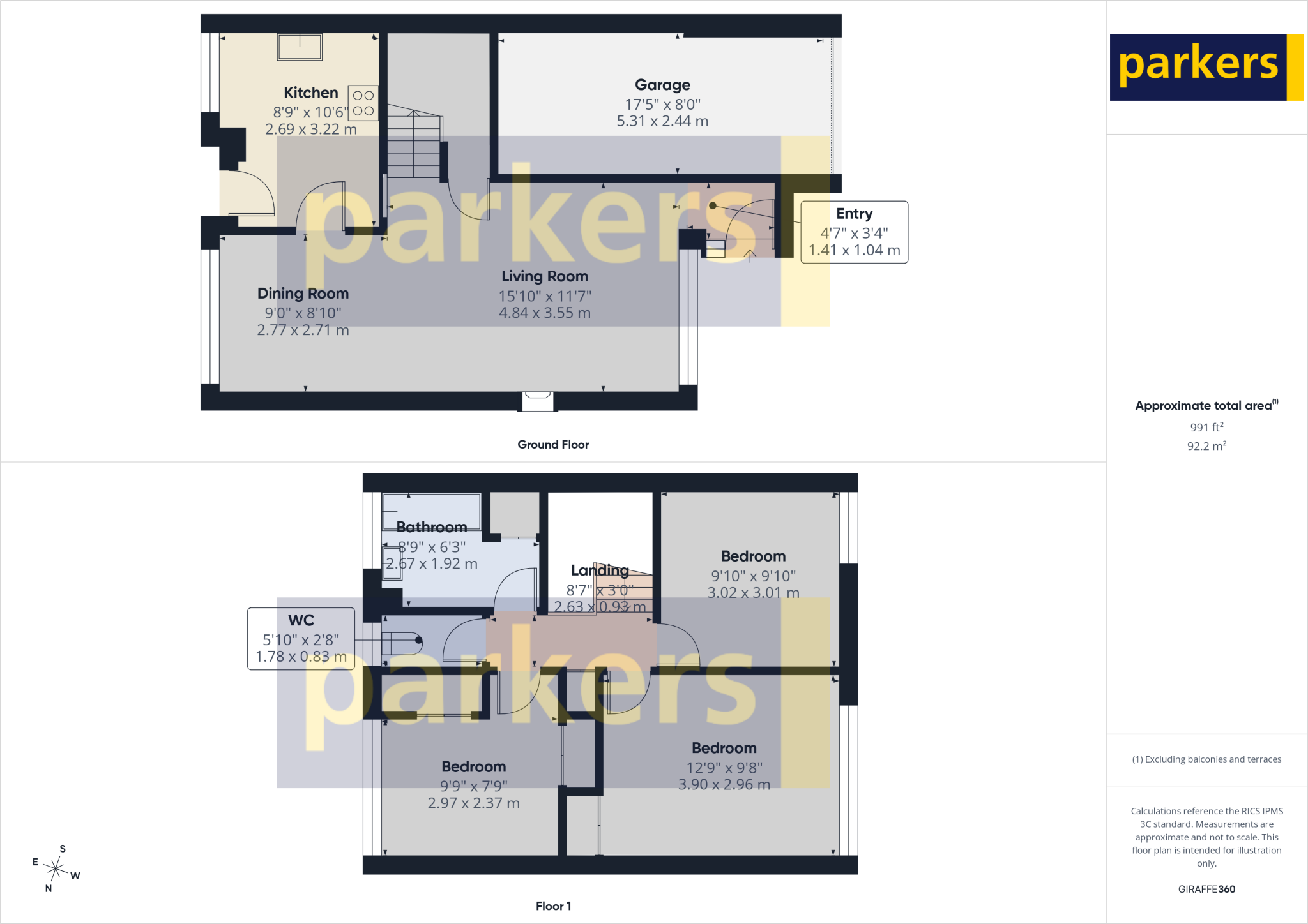 Odiham Avenue, Caversham, Reading, Berkshire, RG4 floorplan