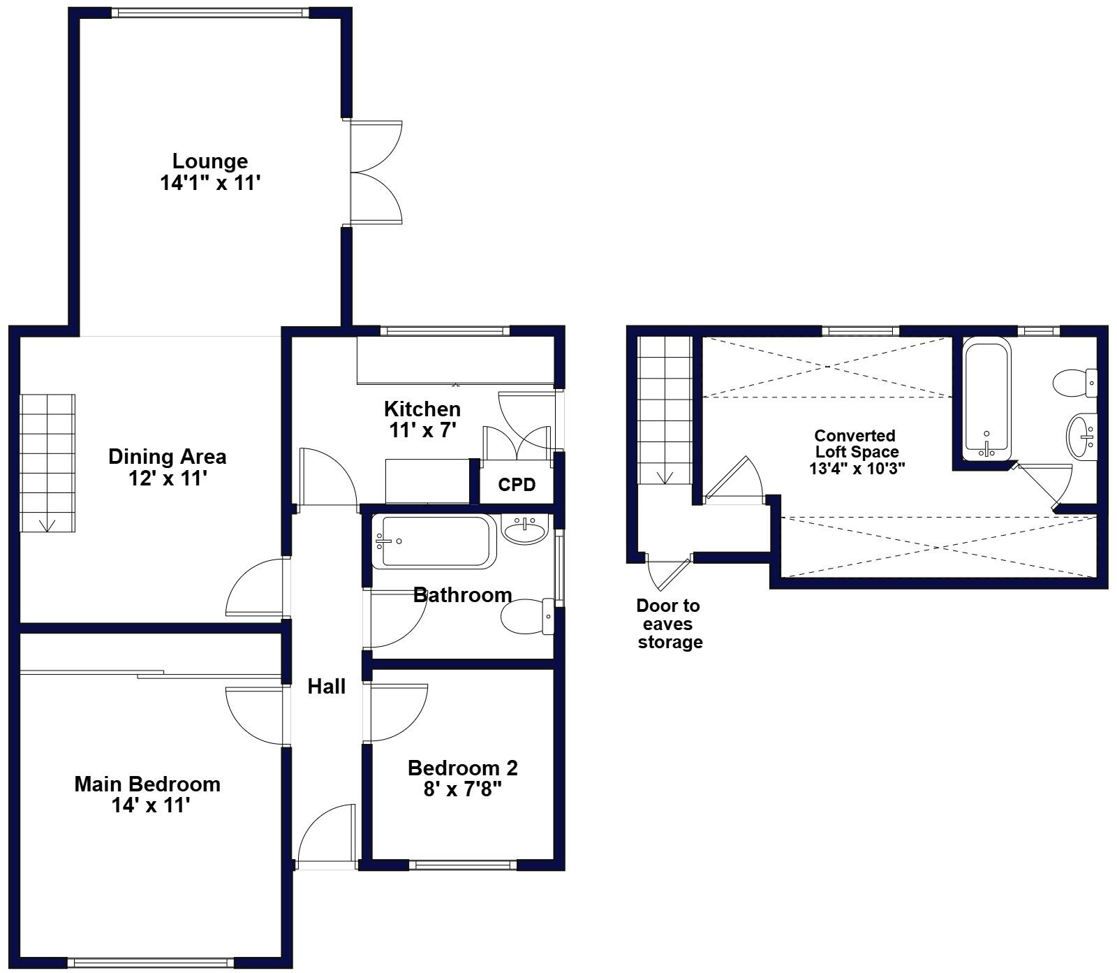 Prunus Drive, Ferndown, Dorset, BH22 floorplan