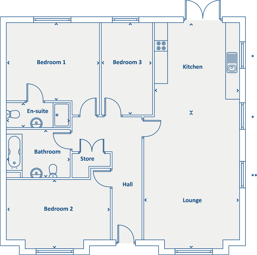 Copper Fields 
Church Road Old Newton , 
Old Newton , 
IP14 4ED floorplan