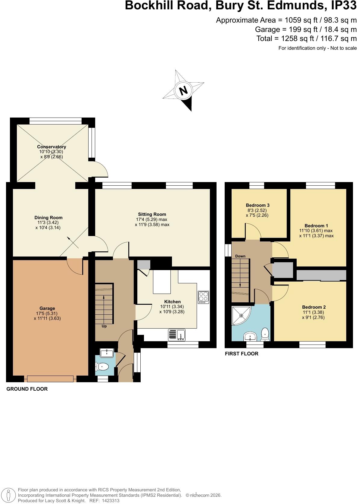 Bockhill Road, Bury St. Edmunds, Suffolk, IP33 floorplan