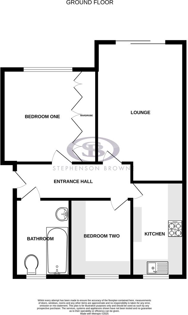 St Andrews Gardens, Alsager floorplan