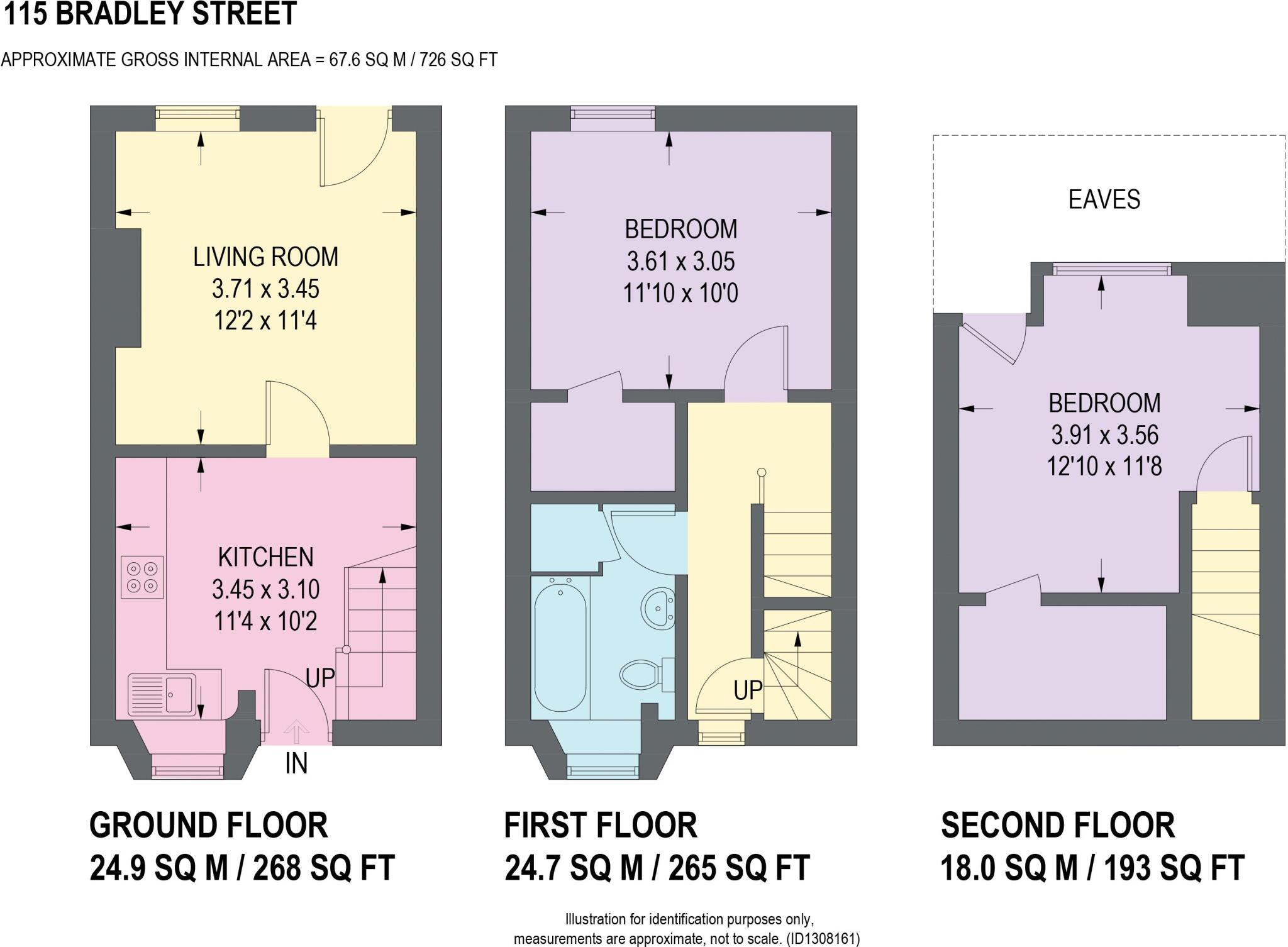 Bradley Street, Crookes, Sheffield floorplan