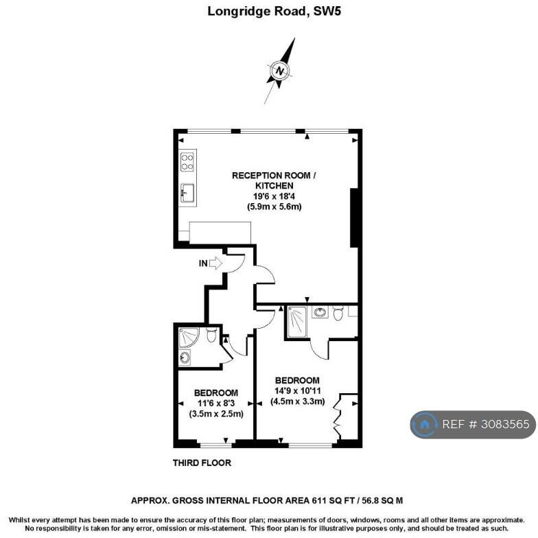 Longridge Road, London, SW5 floorplan