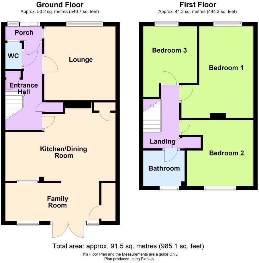 Chapel Close, Ab Kettleby floorplan