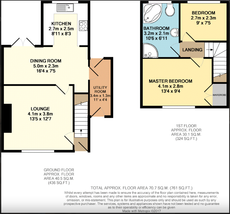 Windsor Road, Walton-le-Dale, Preston, Lancashire, PR5 floorplan