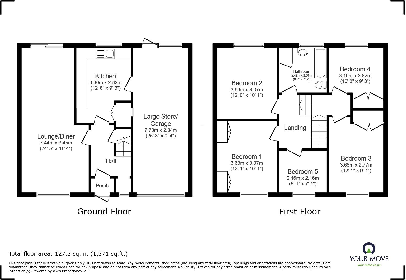 Jean Drive, Leicester, Leicestershire, LE4 floorplan