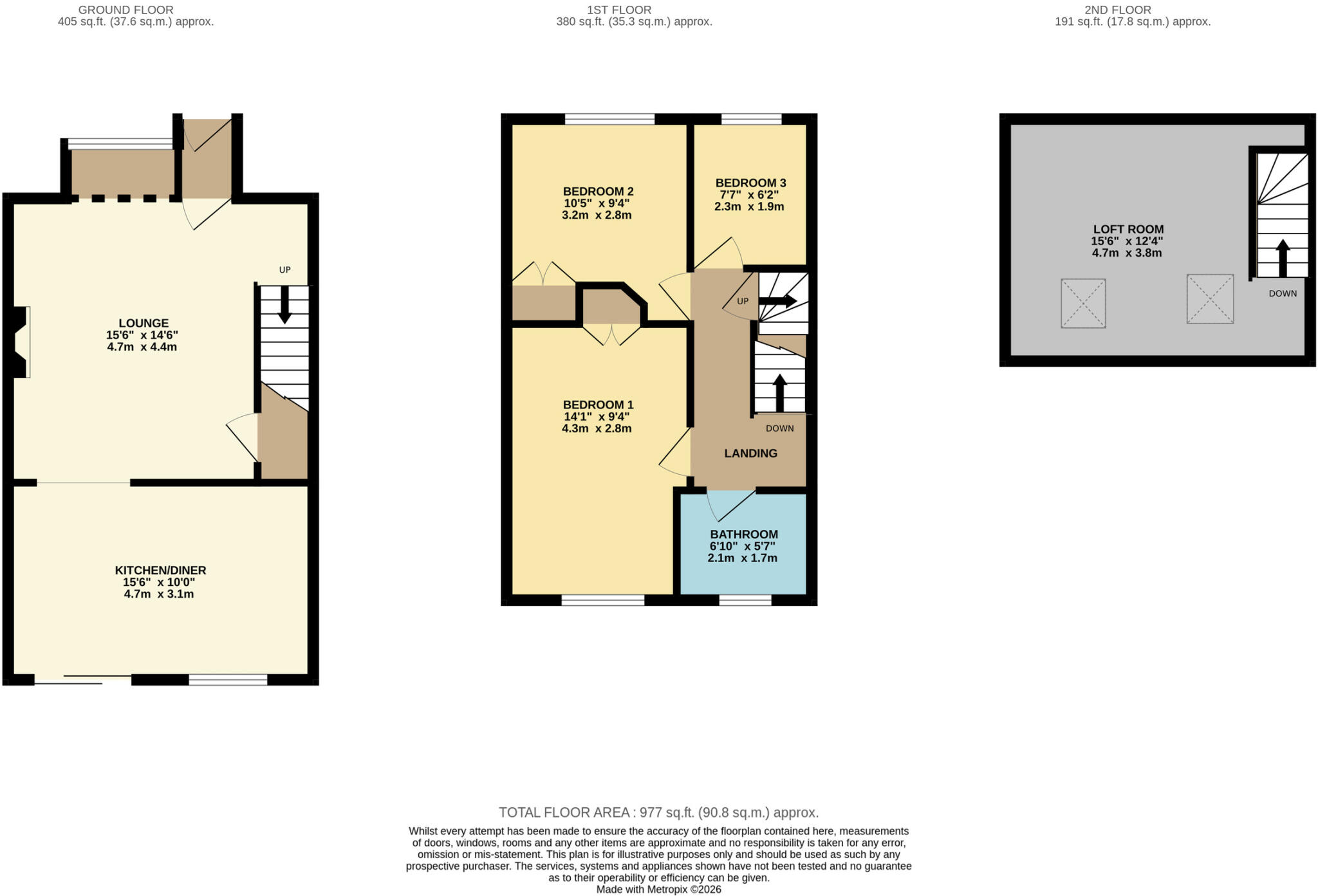 Sheringham Close, Saltney, floorplan