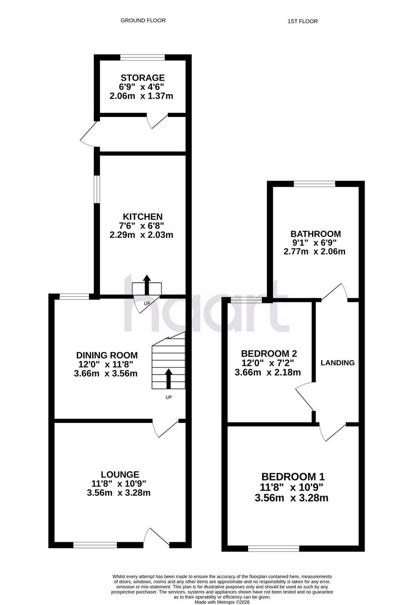 Gordon Road, Dartford floorplan