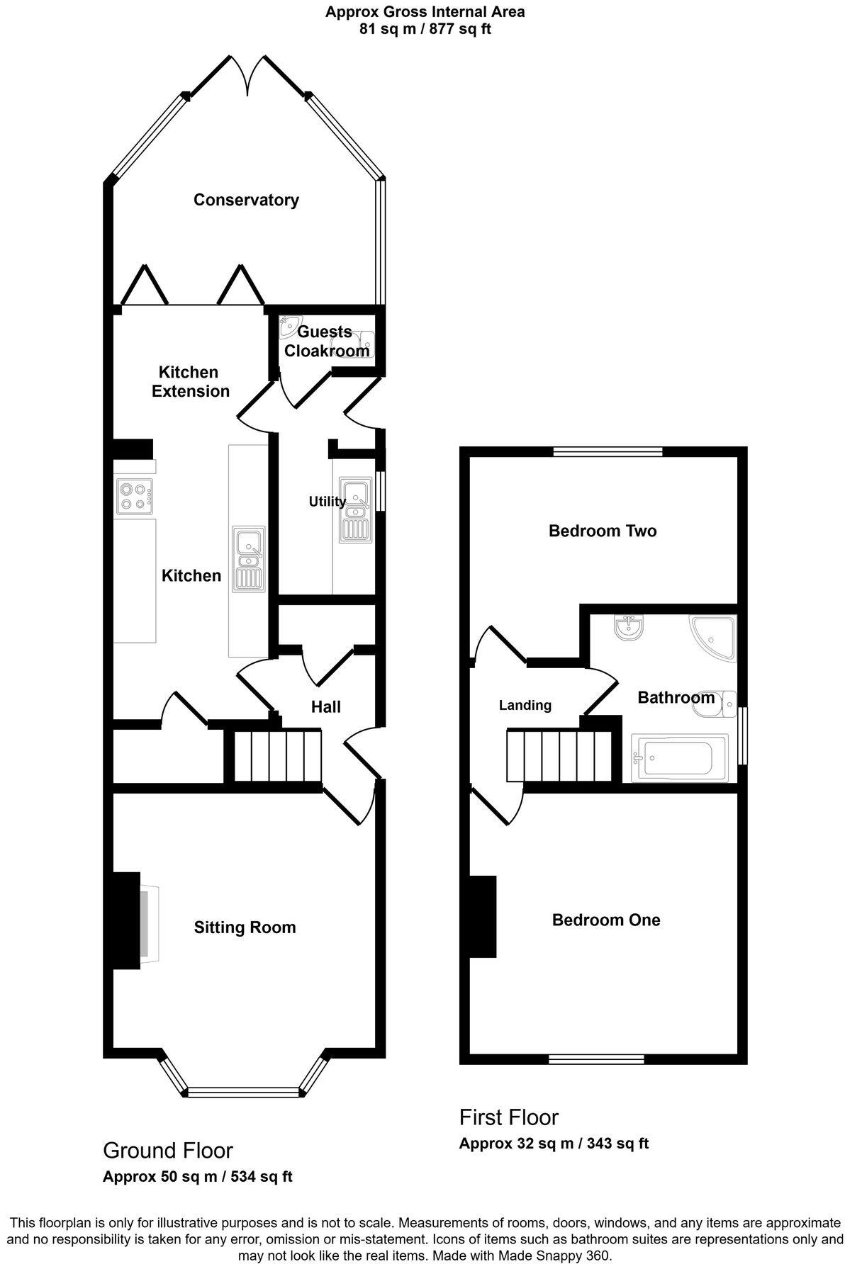Lyndhurst Drive, Wordsley, Stourbridge, DY8 5YQ floorplan