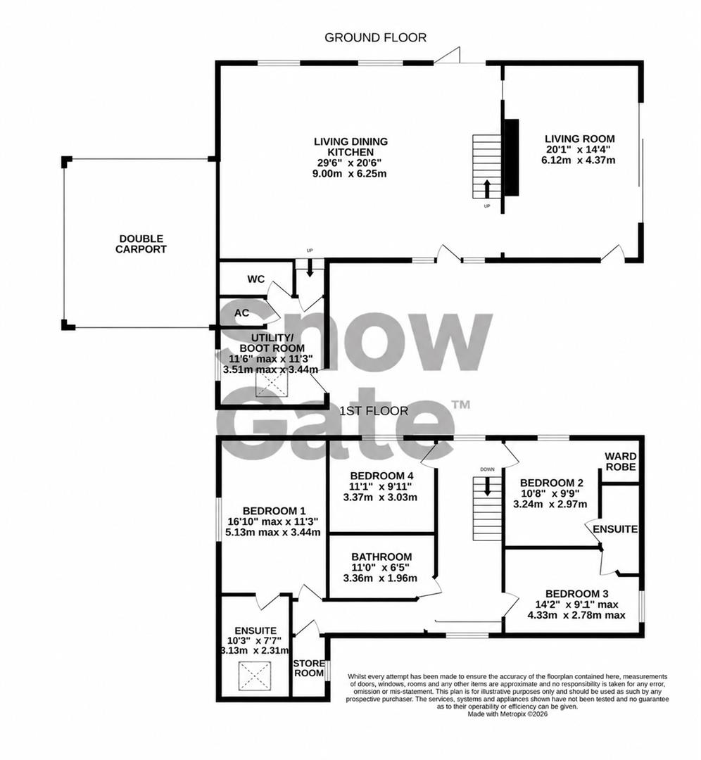 West Barn, Moss Edge Farm, Holmbridge HD9 floorplan