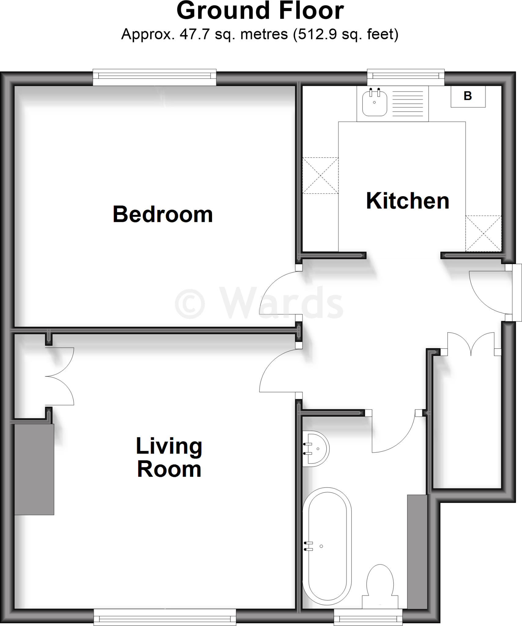 Dickens Avenue, Dartford, Kent floorplan
