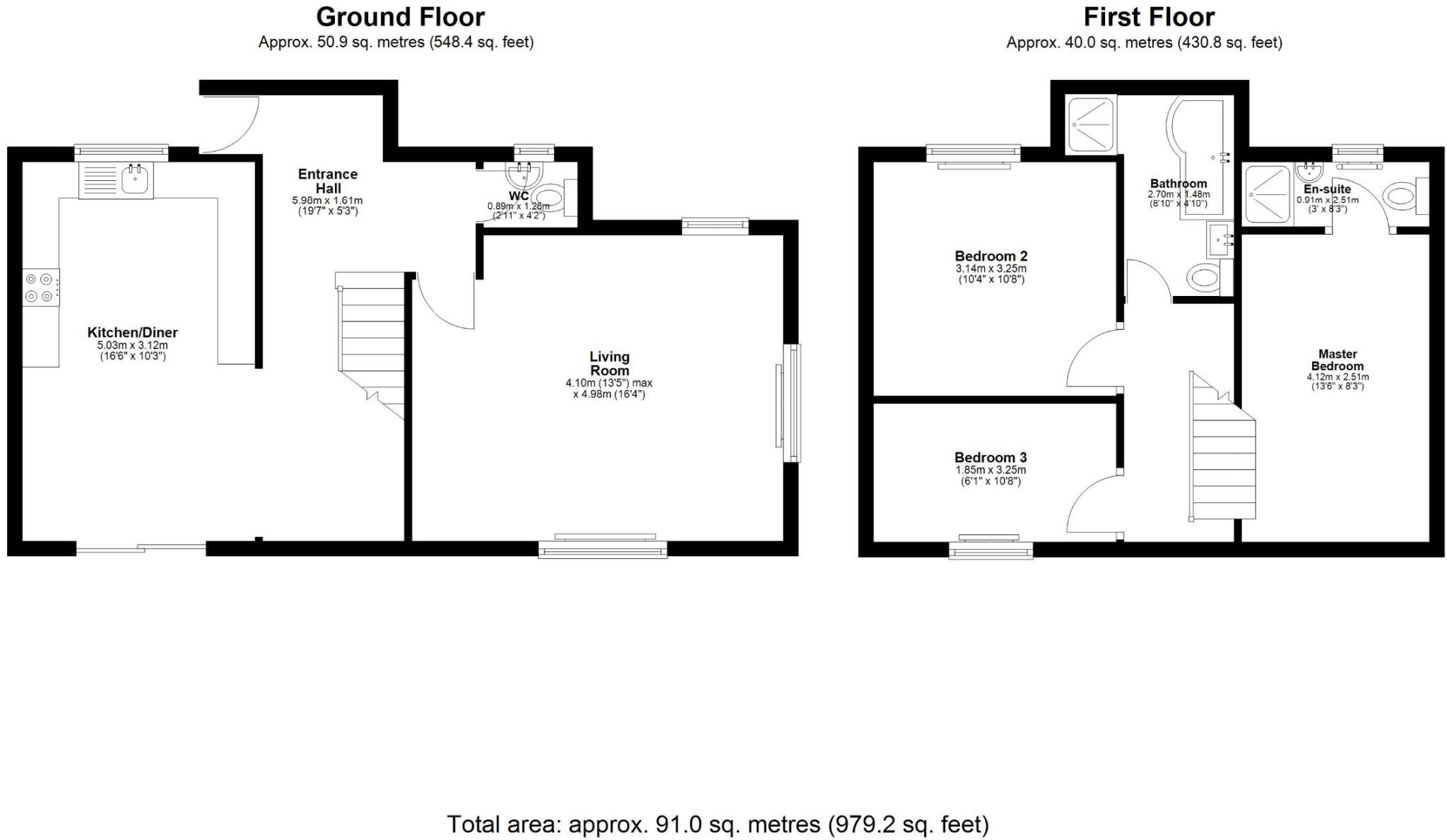 Thornton Road, Bradford floorplan