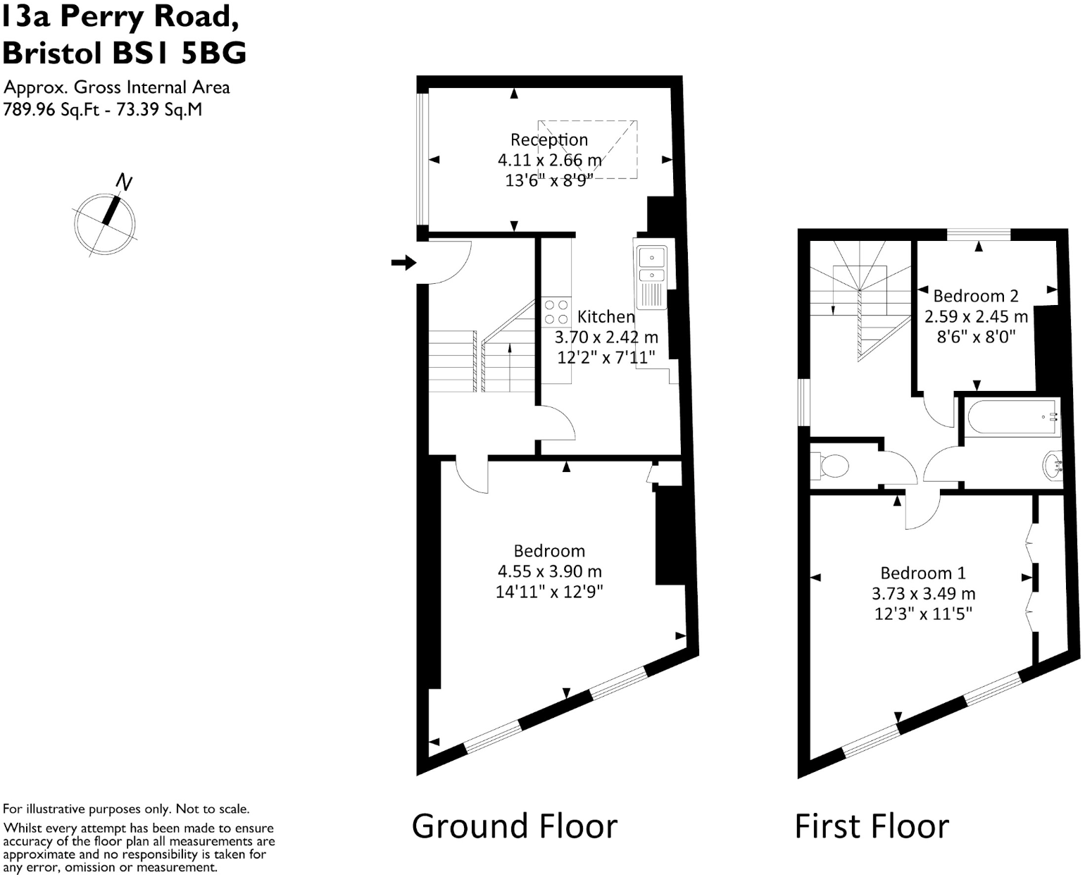 Perry Road, Bristol floorplan