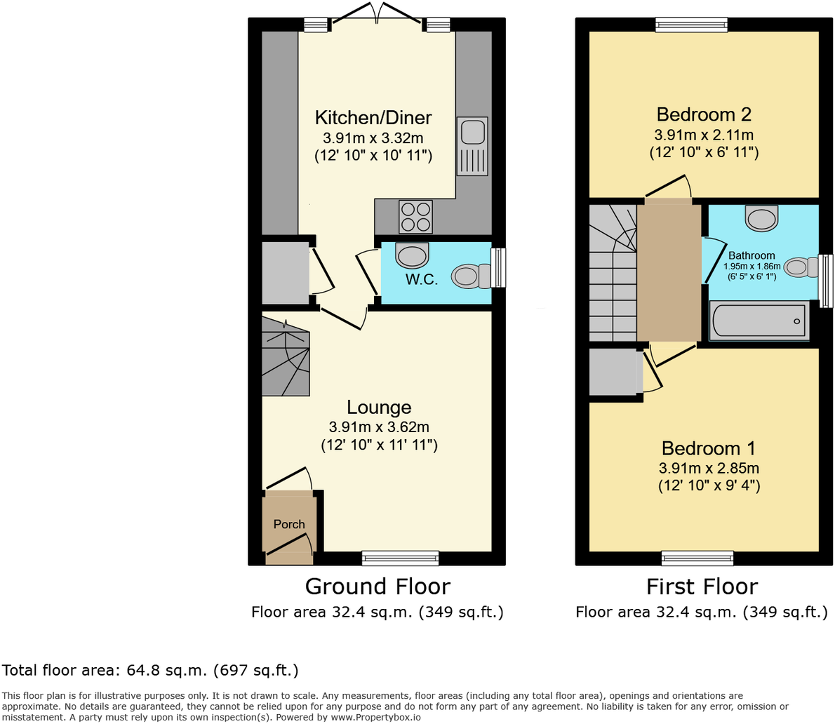 Orchard Drive, Barlby, YO8 5NG floorplan