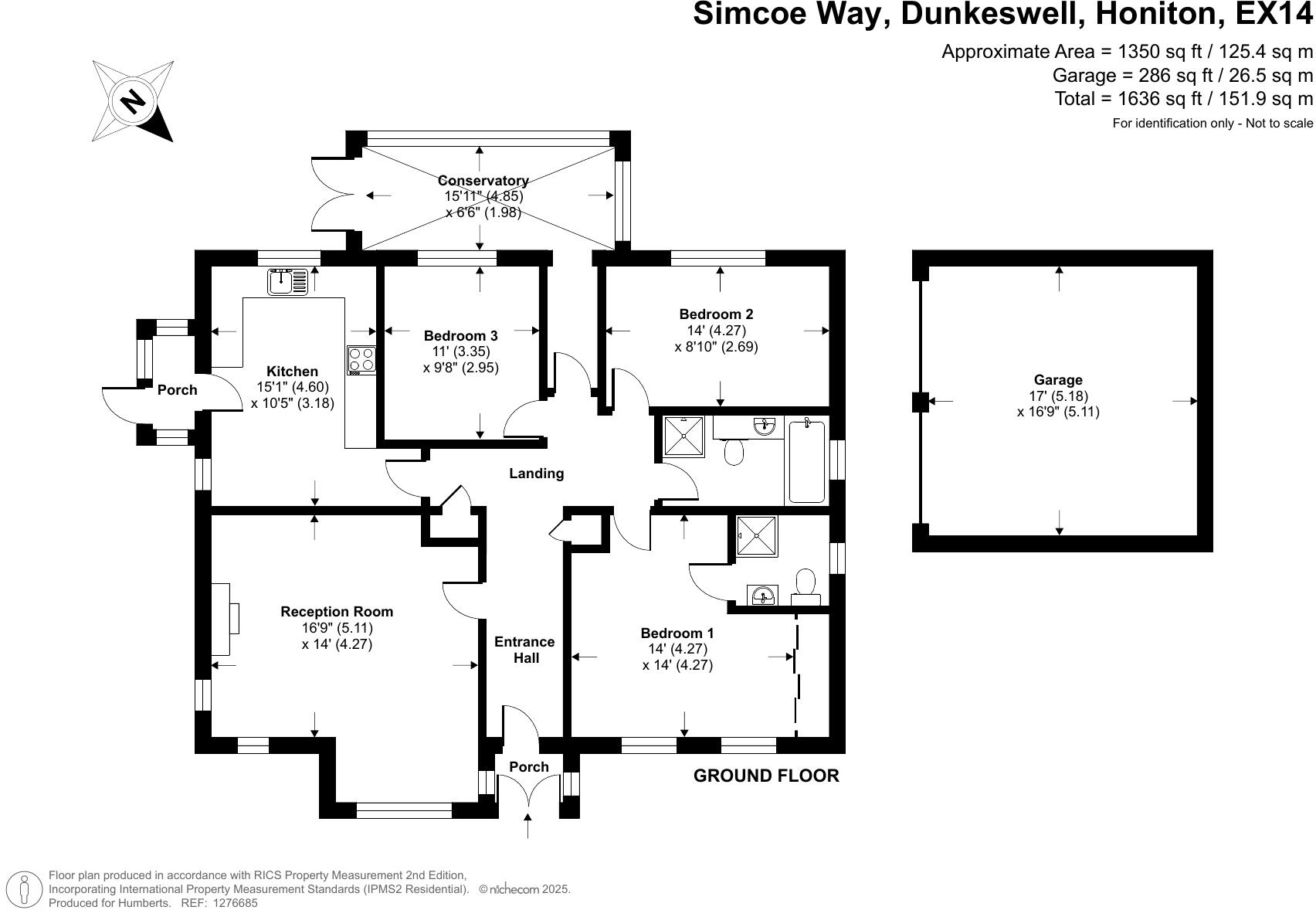 Simcoe Way, Dunkeswell, Honiton, Devon floorplan