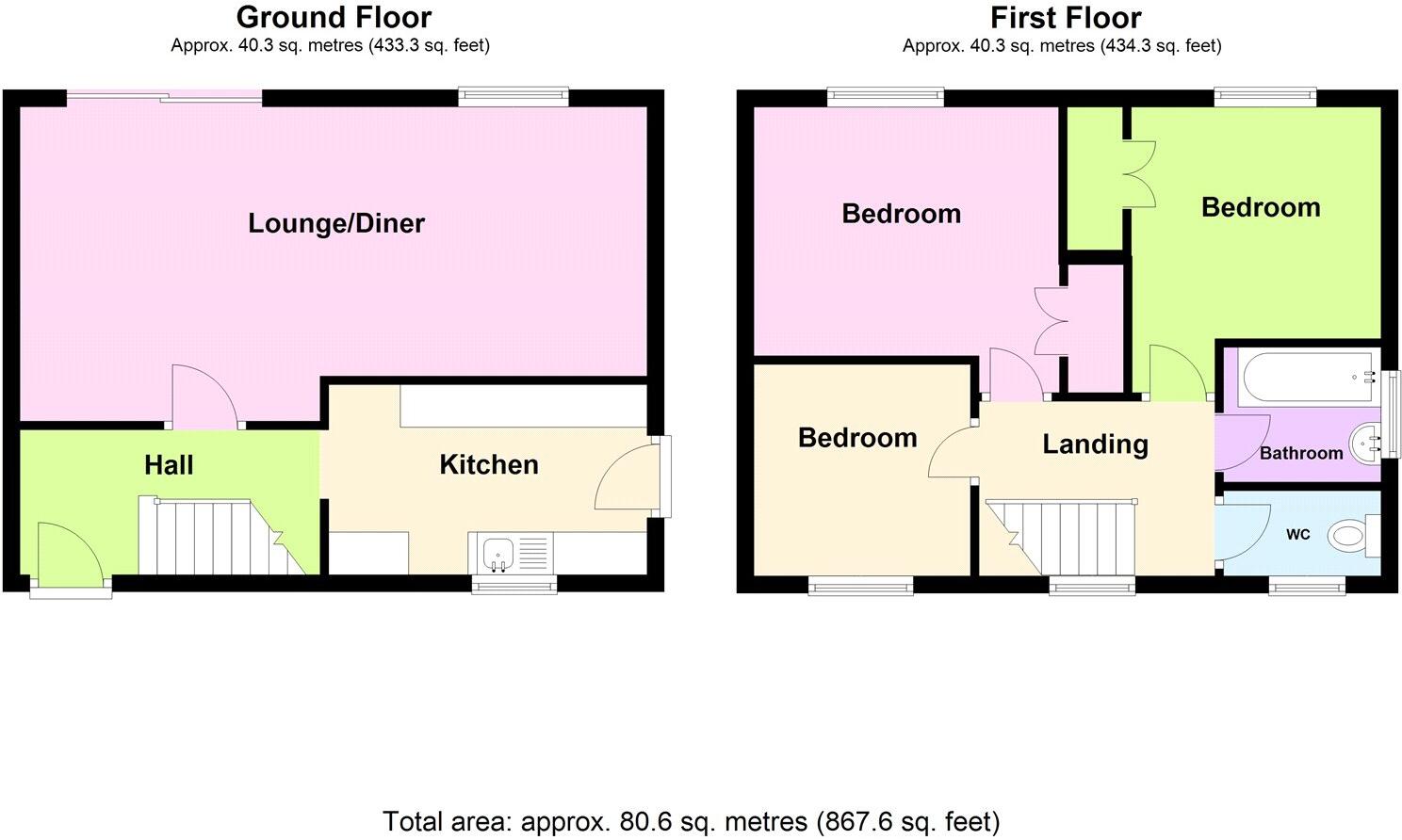 Coptefield Drive, Belvedere, DA17 floorplan