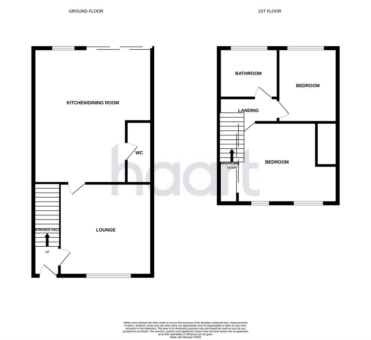 Hall Road, Aveley floorplan