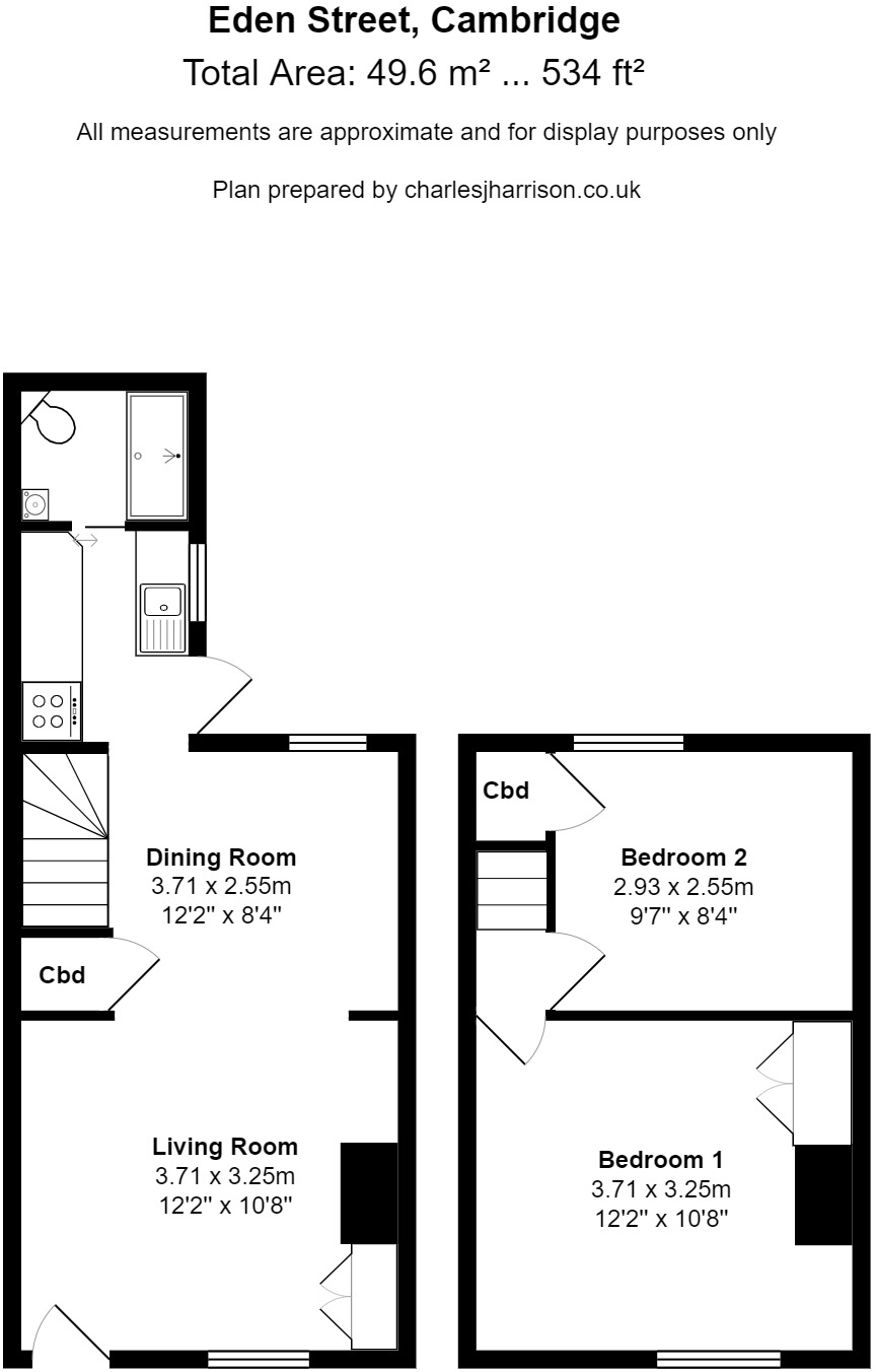 Eden Street, Cambridge floorplan