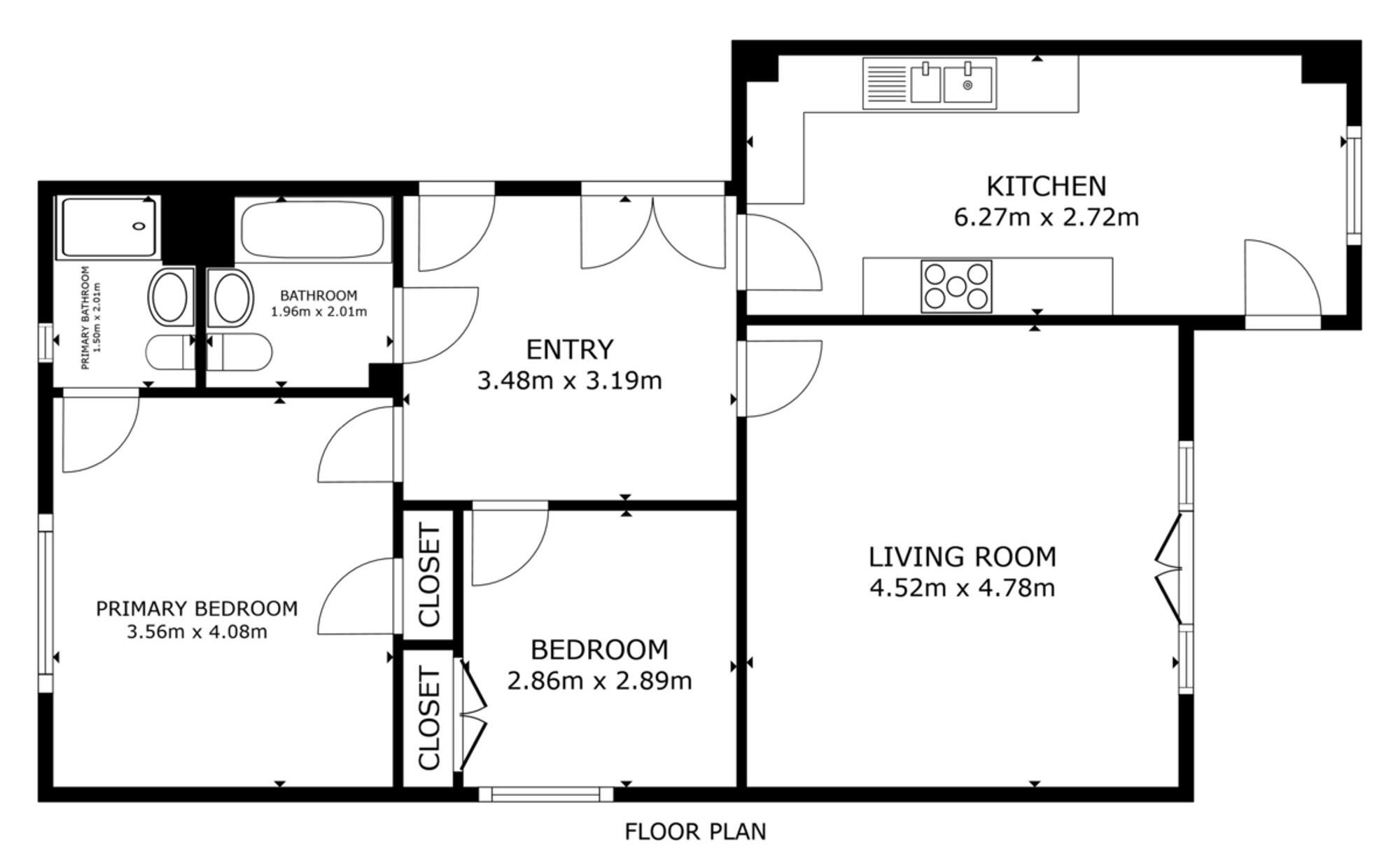 Chine Crescent Road, Powerscourt, BH2 floorplan
