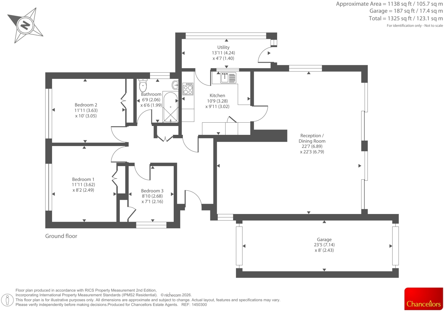 Westcroft, Leominster floorplan