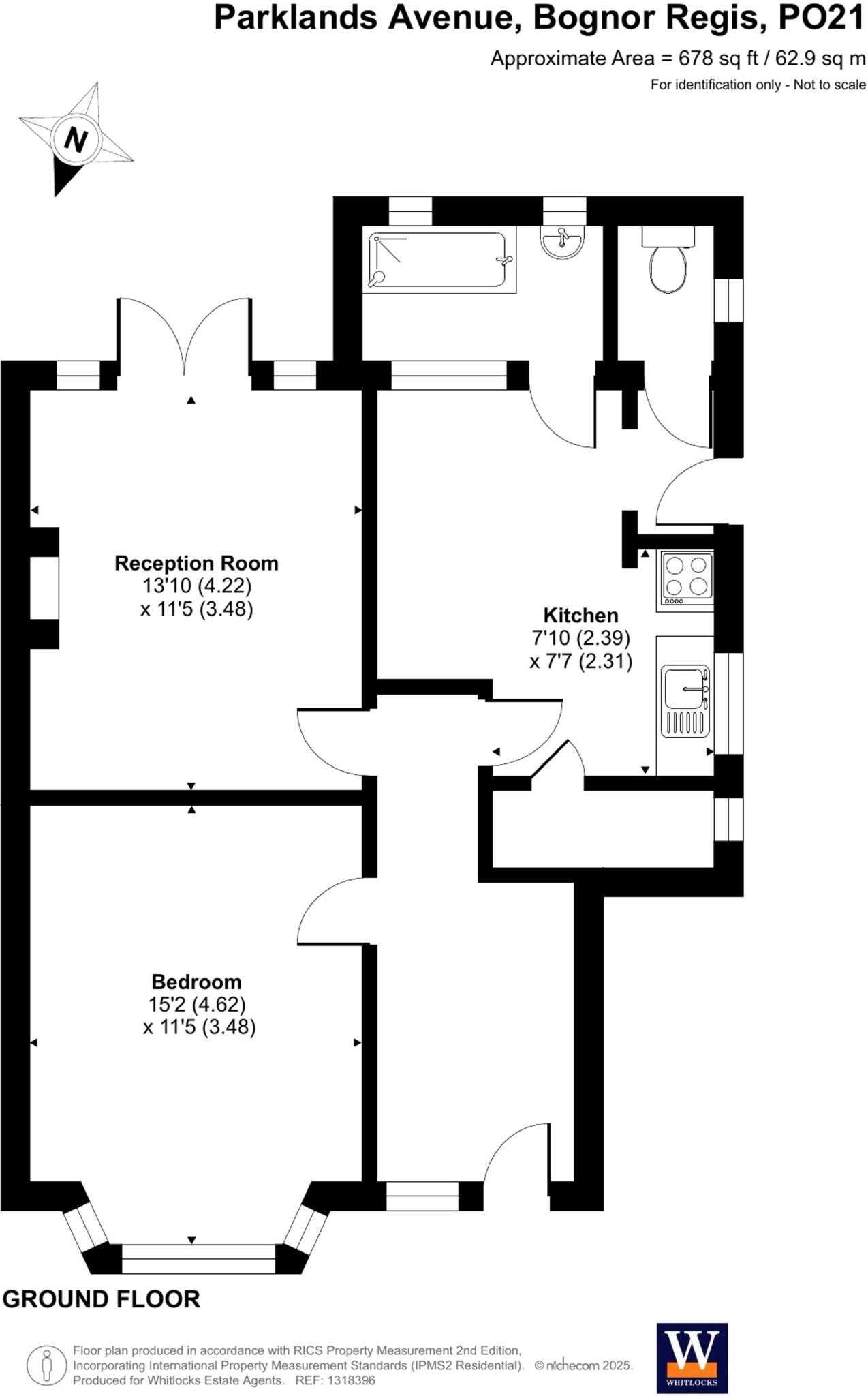 Parklands Avenue, Bognor Regis, PO21 floorplan