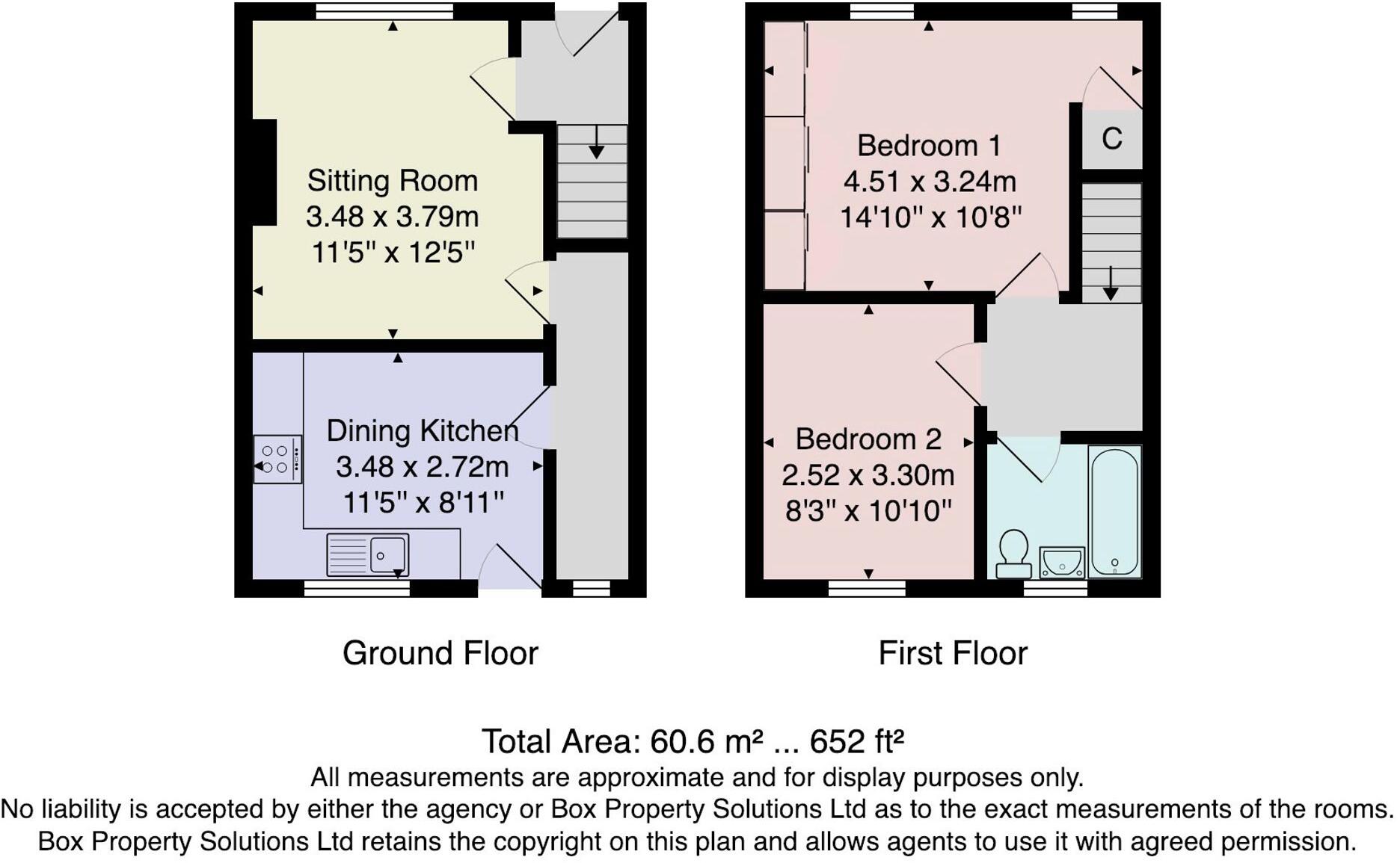 Knox Avenue, Harrogate, HG1 floorplan