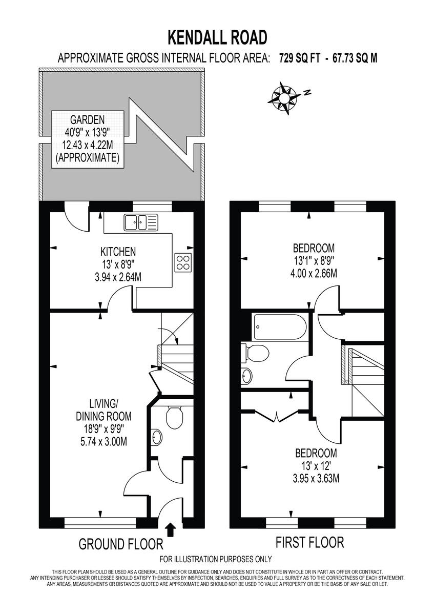 Kendall Road, London SE18 floorplan