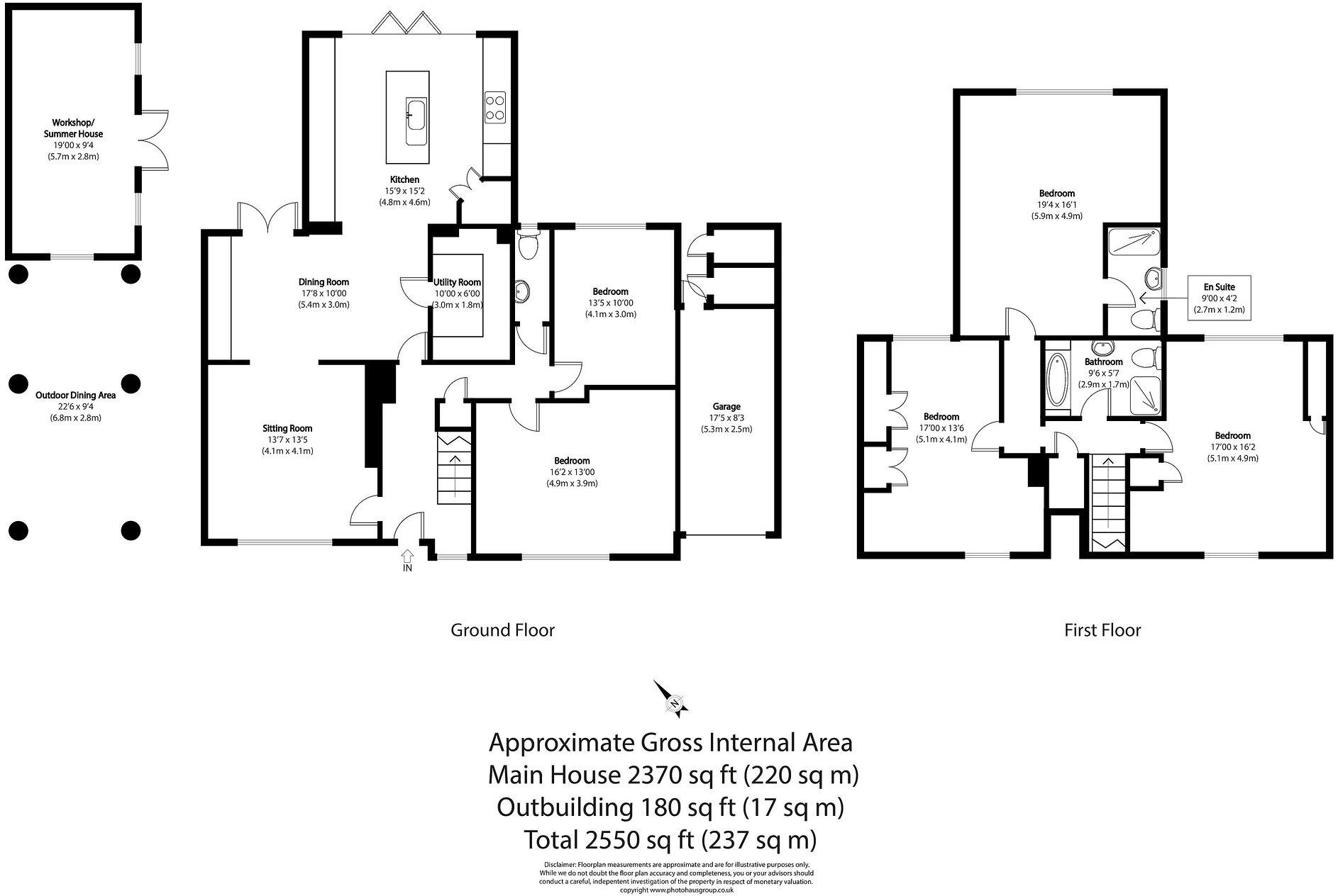 Down Hall Road, Matching Green, Harlow, Essex, CM17 floorplan