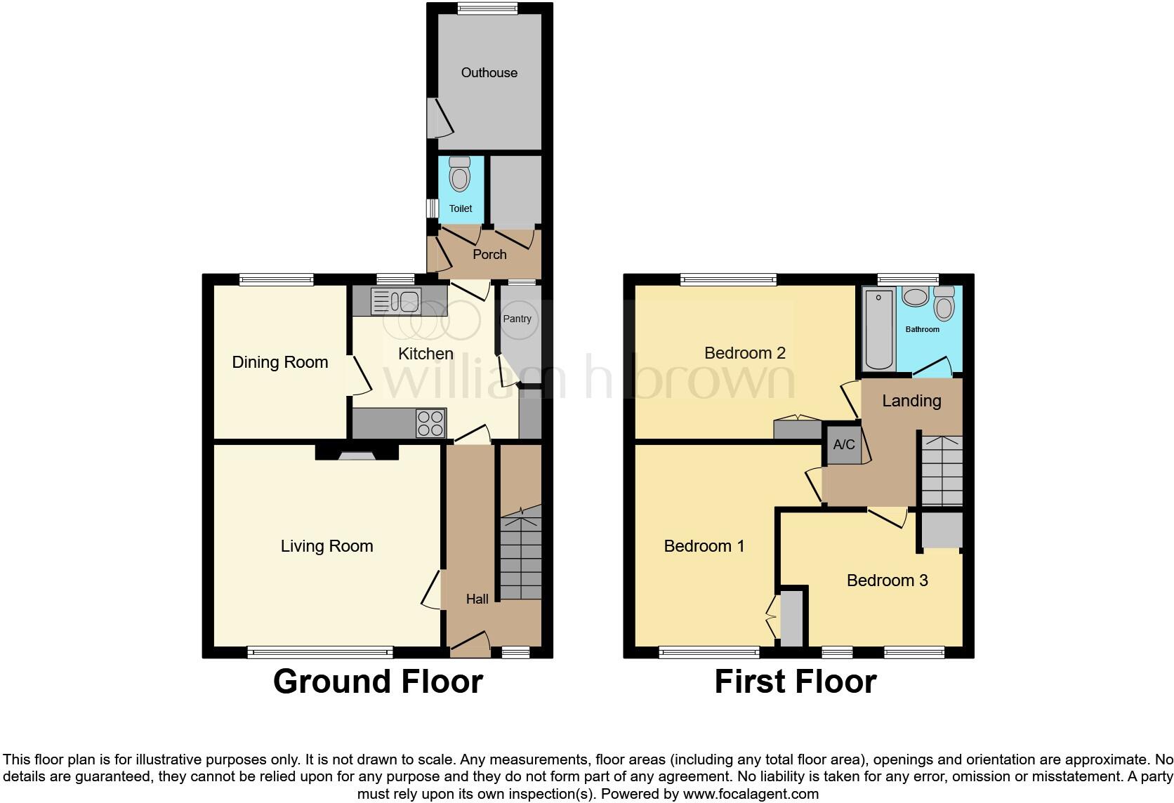 Laburnum Grove, Spalding floorplan