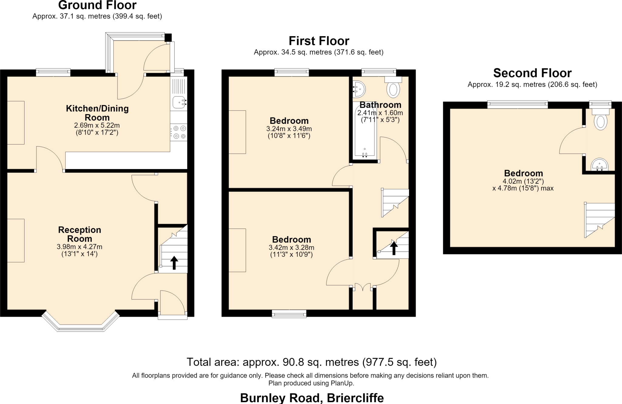Burnley Road, Briercliffe, Burnley floorplan