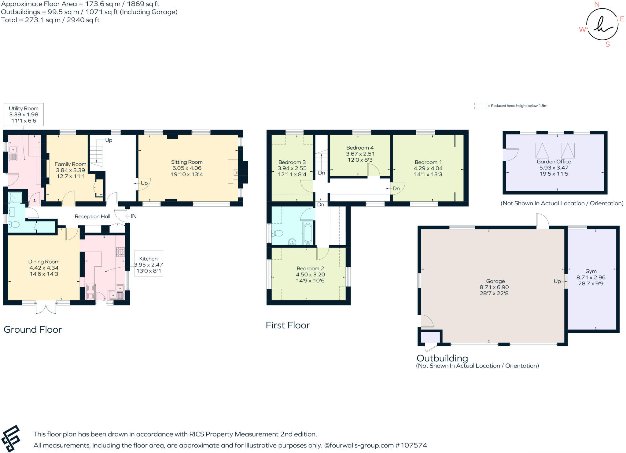 Foxes Lane, North Mymms, AL9 floorplan