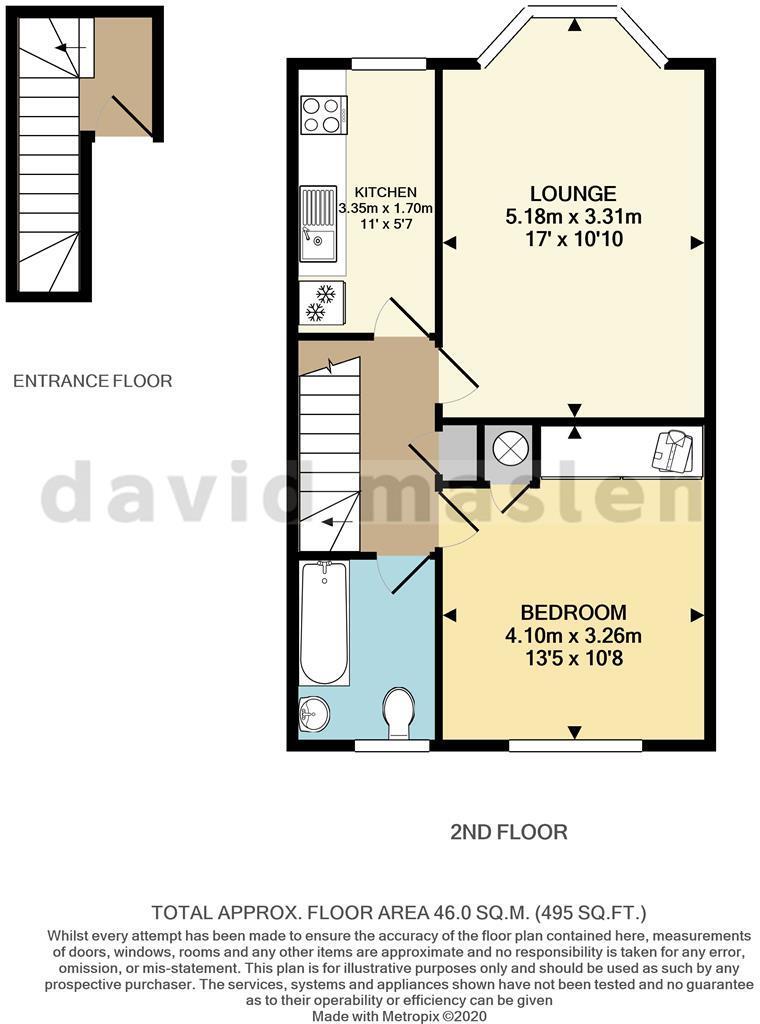 Osborne Road, Brighton floorplan