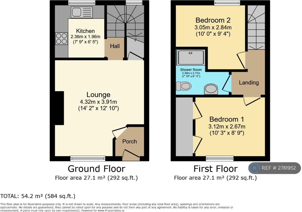 Hebden Road, Haworth, BD22 floorplan