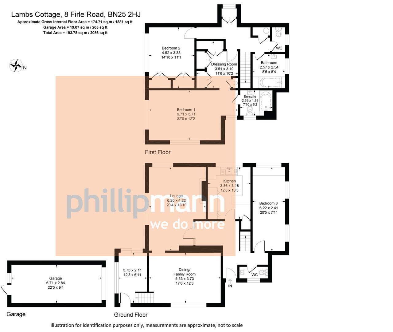 Firle Road, Seaford floorplan