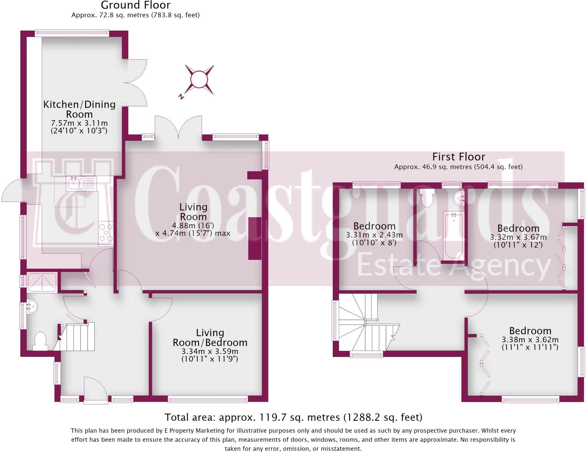Denhamcourt, Parklands Avenue, Bognor Regis, West Sussex floorplan