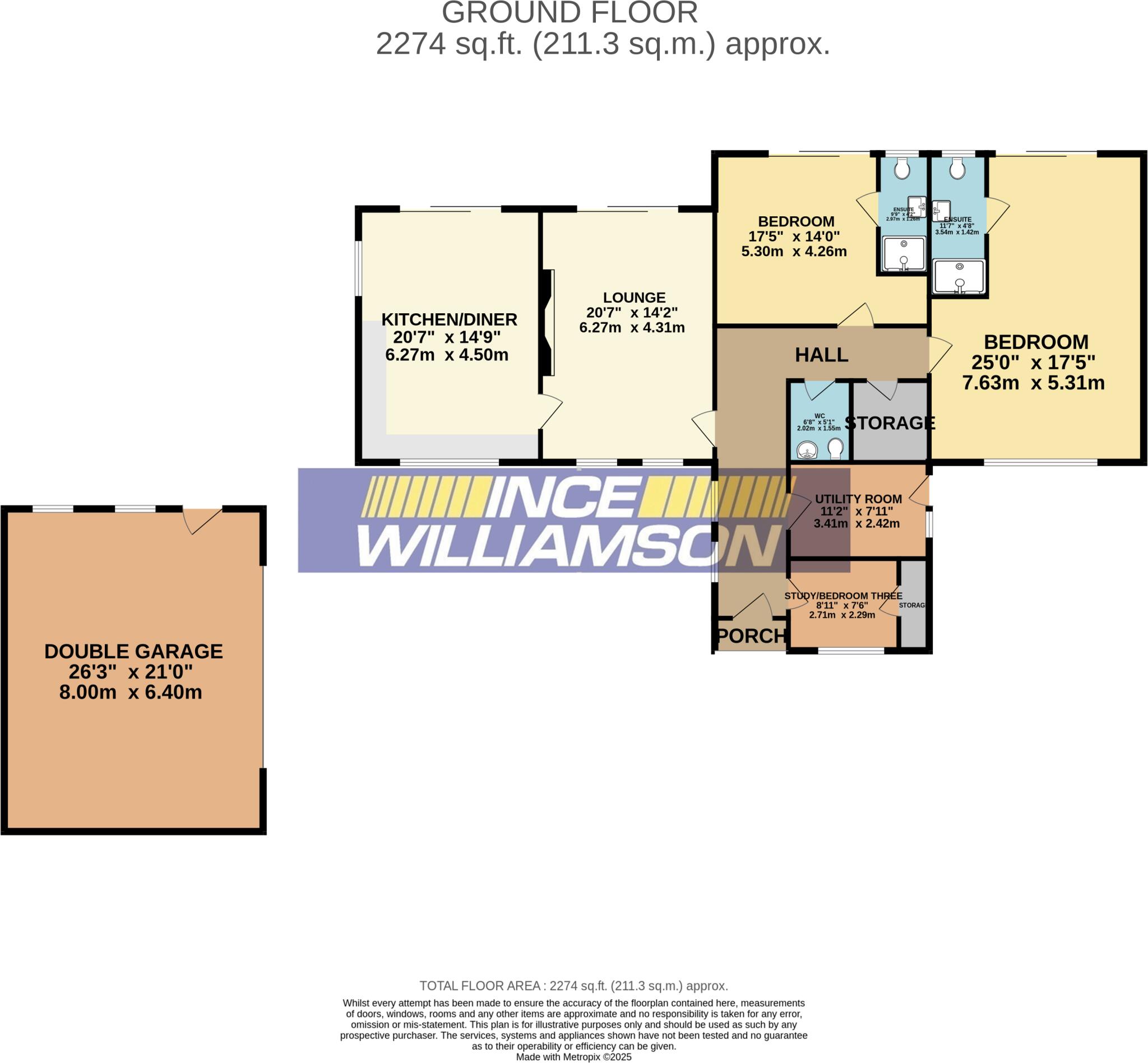 Meadow View, Brown House Lane, Higher Wheelton, Chorley floorplan