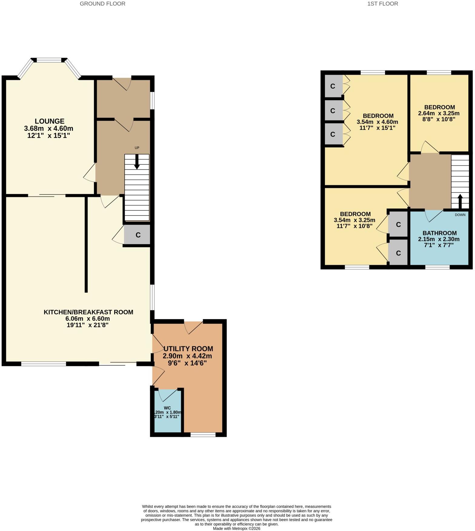 Craigdene, 37 Roberts Crescent, Dumfries floorplan