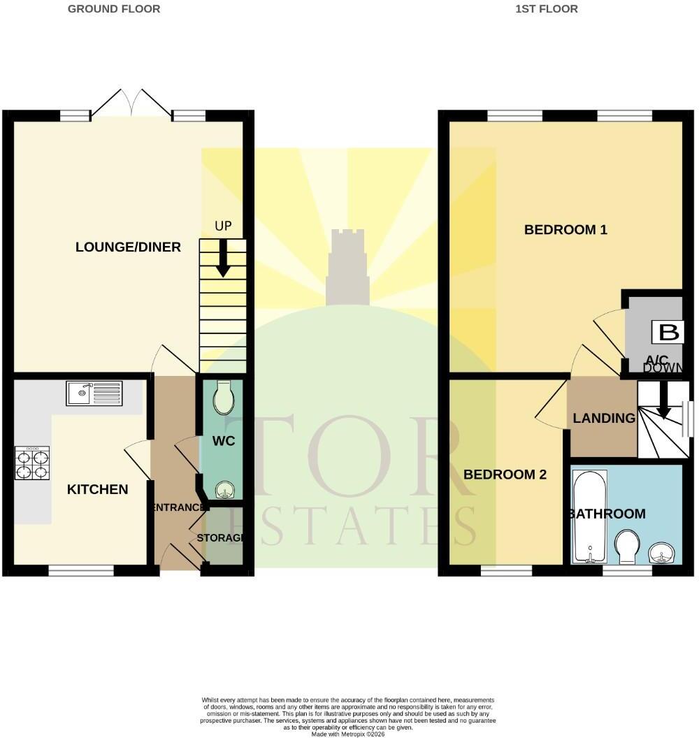 Sharpham Road, Glastonbury floorplan