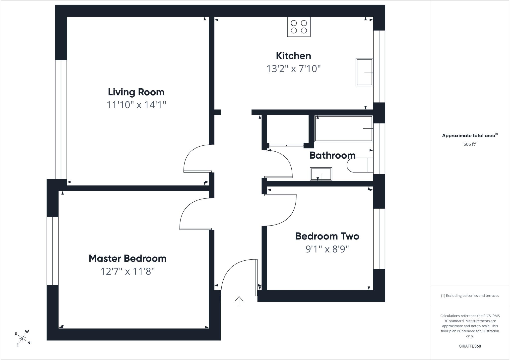 Edgell Road, Staines-upon-Thames, Surrey, TW18 floorplan