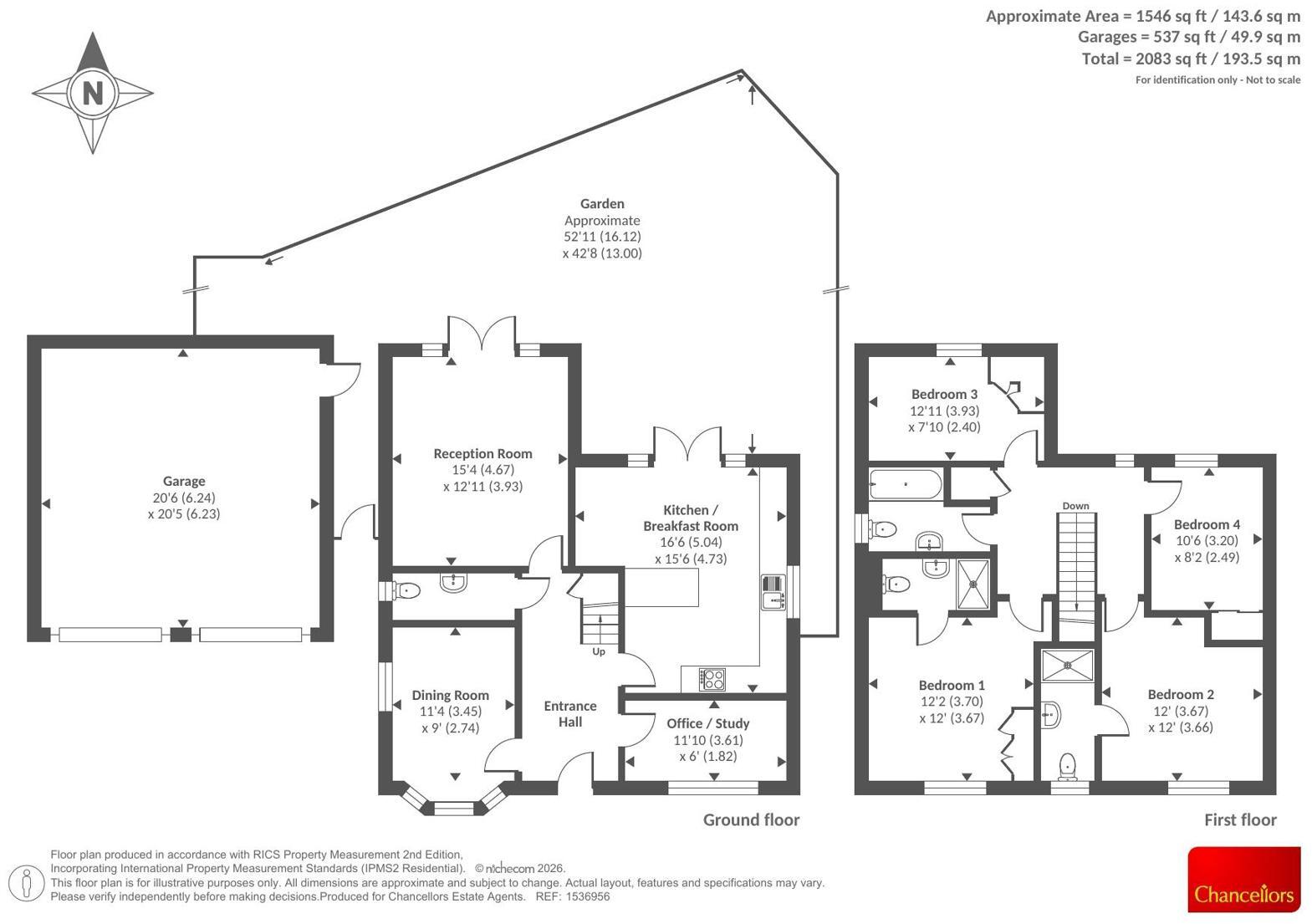 Howes Lane, Chipping Norton, Oxfordshire floorplan