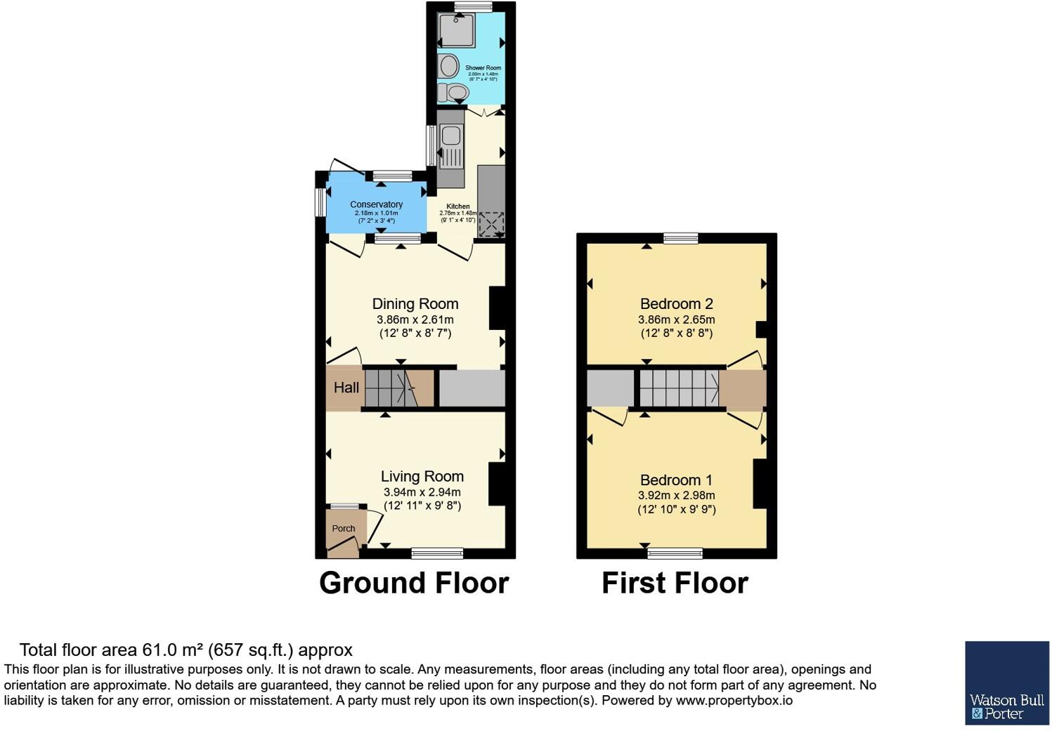 Melbourne Street, Newport, Isle of Wight, PO30 floorplan