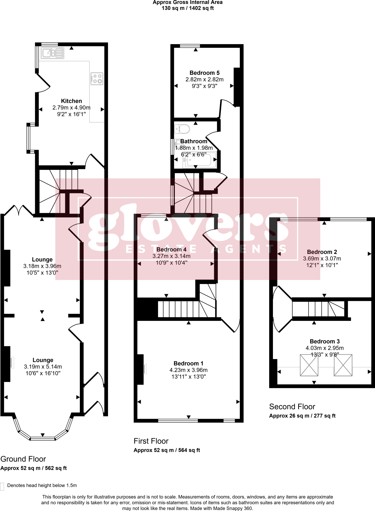Abbots Road, Kings Heath, Birmingham, B14 floorplan