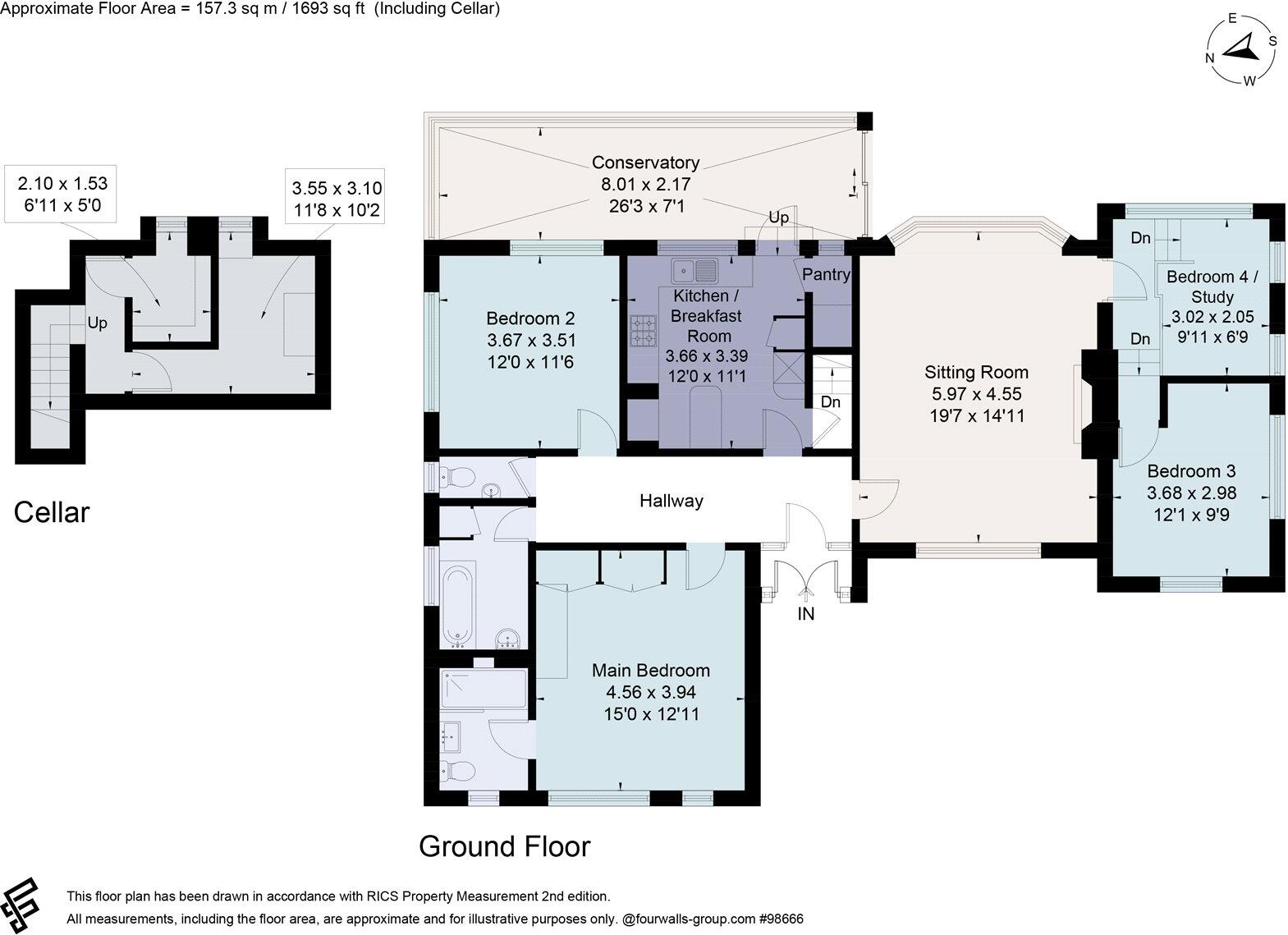 Gypsy Lane, Aspley Guise, Milton Keynes, Bedfordshire, MK17 floorplan